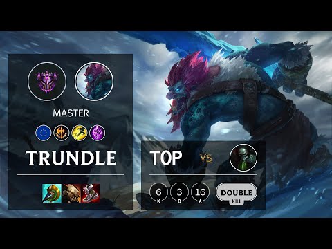 Trundle Top vs Urgot - EUW Master Patch 11.8