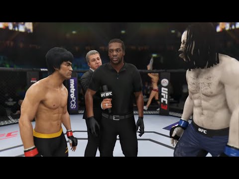Bruce Lee vs. Shaker (EA Sports UFC 3) - Epic Battle 💯 🐲 - Dragon Fights 🐉