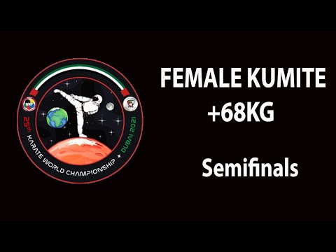 Karate Dubai 2021 | Female +68kg  - SEMIFINALS | WORLD KARATE FEDERATION