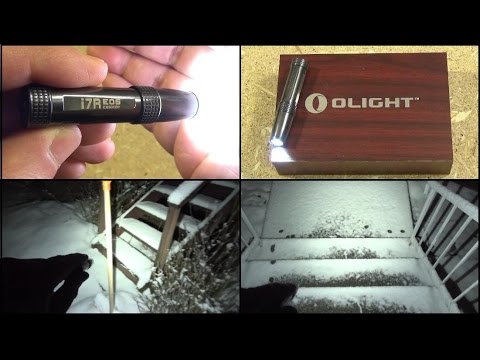 Olight I7R EOS Keychain EDC Flashlight (AAA or 10440) Video