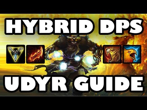 Hybrid Tiger & Phoenix | Attack Speed Udyr Jungle Guide [7.12]