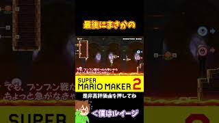 【マリオ】スターを無理矢理にでも取るべきだった#マリオメーカー2 #ぽこにゃん #shorts #ゆっくり実況