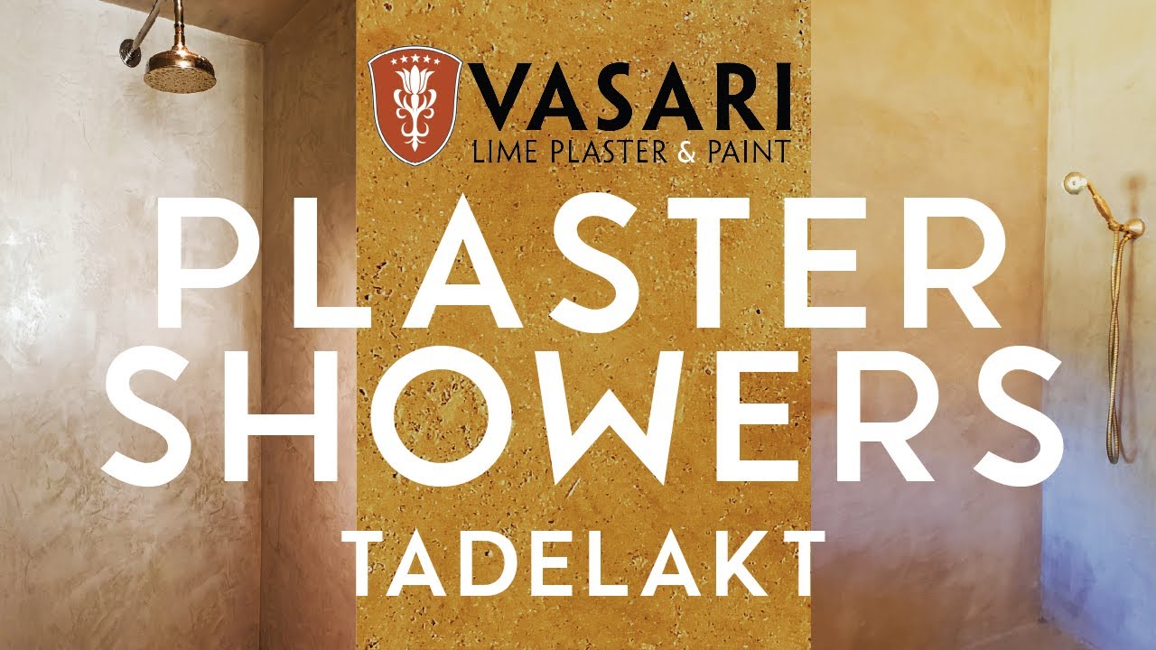 SHOWER PLASTER (Tadelakt) -  Everything You Need To Know  - Vasari Lime Plaster & Paint