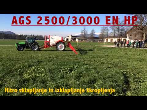 Sprayers AGS 2500/3000 EN HP - fast automatic switching on and off