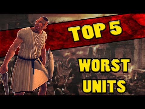 Top 5 WORST UNITS in Total War: Rome 2