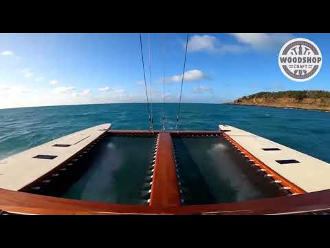 Epic Fast Cruising Catamaran Build from Scratch Step-by-Step & Test