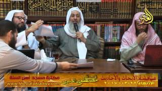 مناقشة الأبحاث والأحاديث بمكتبة مسجد أهل السنة بمنية سمنود 22 03 2017 6