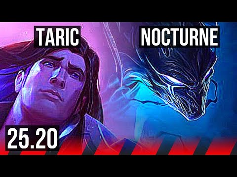 TARIC vs NOCTURNE (TOP) | 2/2/9 | KR Master | 25.20