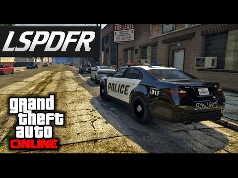 GTA Online E20 - LSPDFR Polecat Foot Pursuit! (PS4)