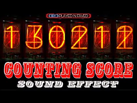 Counting Score Sound Effect / Digital Scoring Count Sounds / Scoreboard Noise / No Copyright