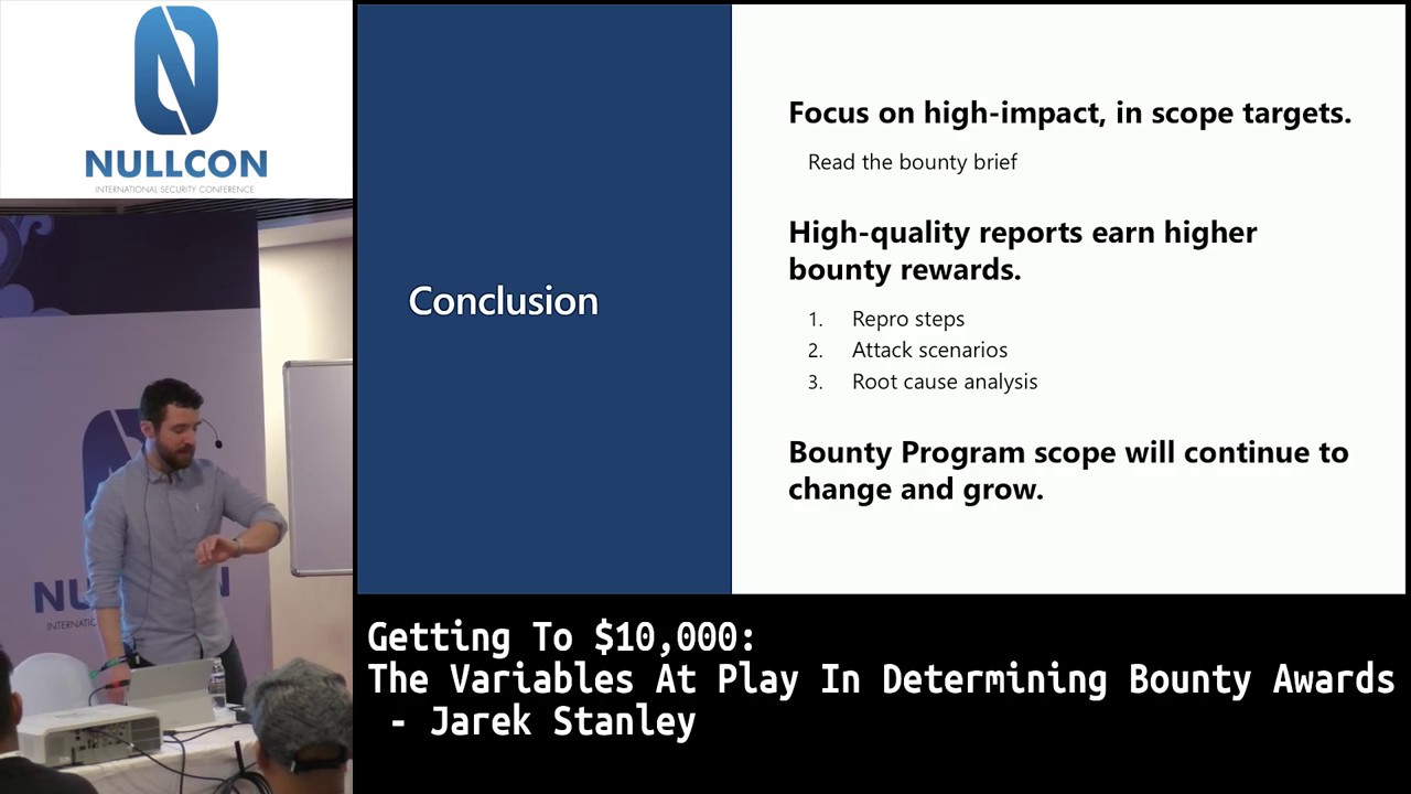 Getting to $10,000 – the variables at play in determining bounty awards by Jarek Stanley