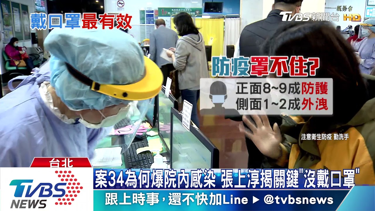 案34為何爆院內感染 張上淳揭關鍵「沒戴口罩」