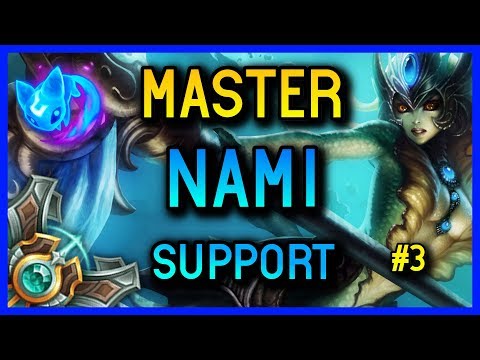 MASTER SUPPORT NAMI GAMEPLAY SEASON 8 #3 - League of Legends