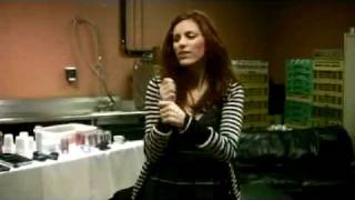 Jessie Farrell auditions as a backup dancer