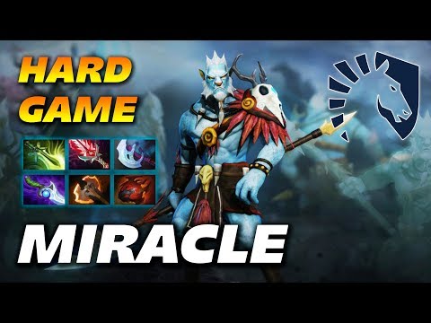 Miracle Phantom Lancer - Hard Game - Dota 2 Pro Gameplay