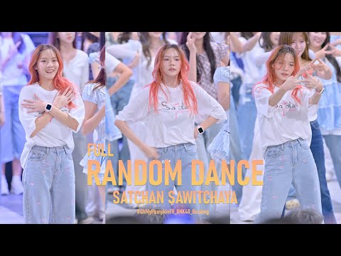 [4K60p] Satchan Sawitchaya - Full RANDOM DANCE @ BNK48 BUSKING | MBK Center 031068