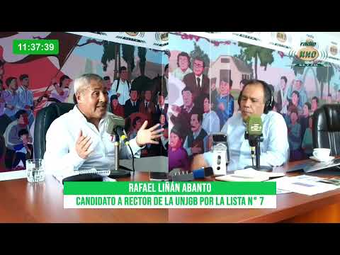 Rafael Liñán Abanto postula al rectorado de la Universidad Nacional Jorge Basadre