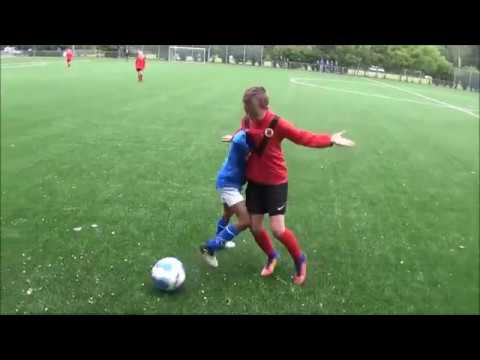 WV HEDW JO10-1 - AFC JO10-2  competitie Hoofdklasse uitslag 2-7