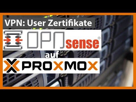 OpnSense: User Certificates für den VPN einrichten [Hetzner Server]