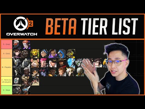 OVERWATCH 2 - BETA HERO TIER LIST
