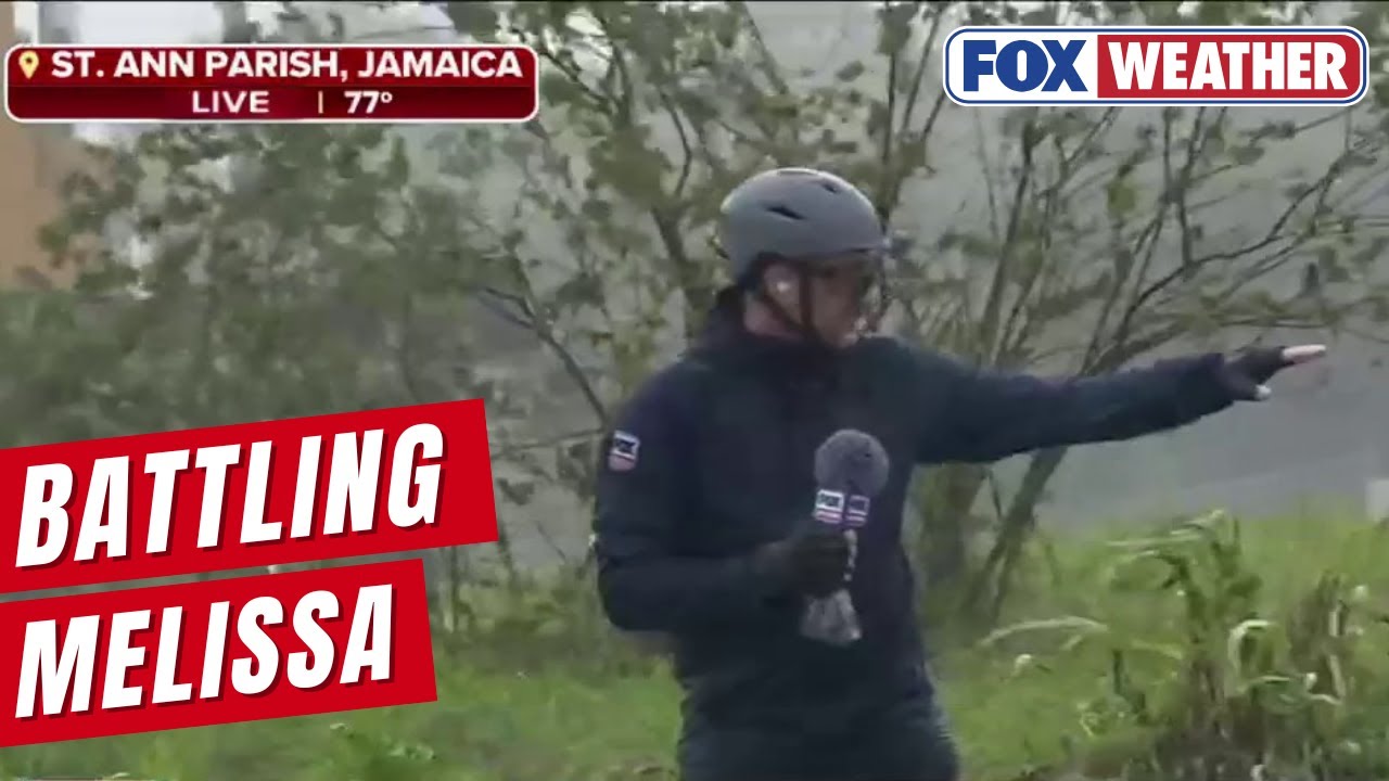 Hurricane Melissa Crossing Western Jamaica With Devastating Winds, Flooding facade placeholder