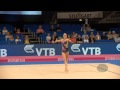 Alexandra CECHOVA (SVK) 2015 Rhythmic Worlds Stuttgart - Qualifications Clubs