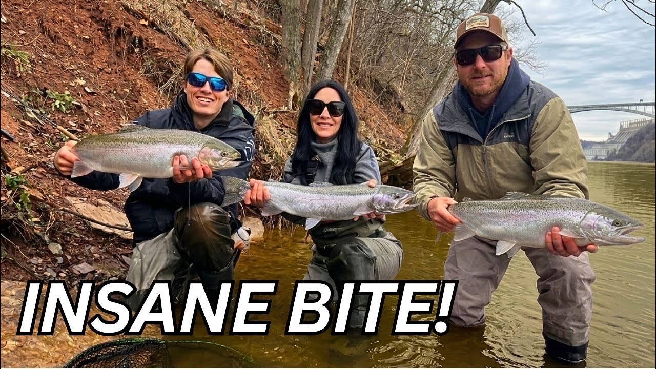 Muddy Water MADNESS: Niagara River STEELHEAD EVERYWHERE!