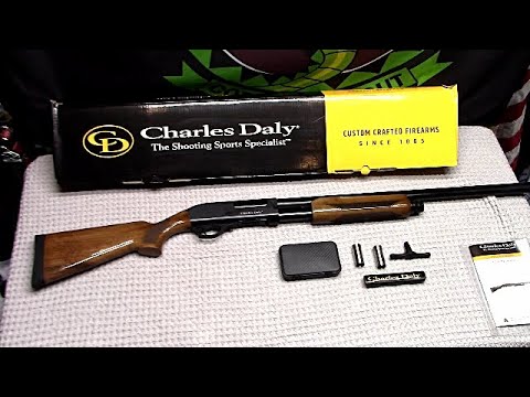 CHARLES DALY 601 Semi-Automatic Shotgun FIRST SHOT Review
