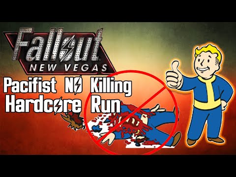 Can you beat Fallout: New Vegas without killing Anything on hardcore mode