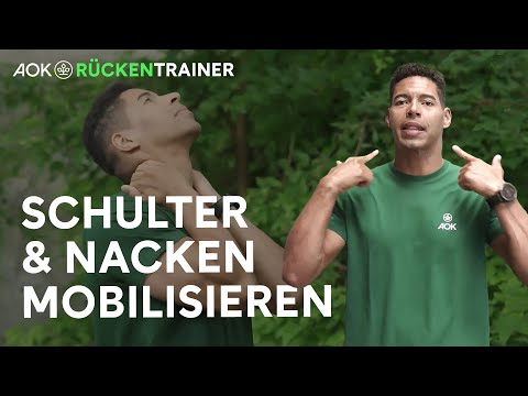Mobilisierungsübungen für Schulter und Nacken | AOK-Rückentrainer - Episode 9