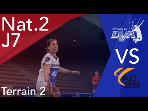 2023-2024 − INTERCLUBS N2 − J7 / Terrain 2→ Le Volant Airois / ACBB92 (Boulogne-Billancourt)