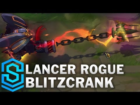 Lancer Rogue Blitzcrank Skin Spotlight - Pre-Release - League of Legends