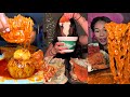 TIKTOK Mukbang Compilation Buldak Seafood Boil Wingstop Pizza Hut Burger King More