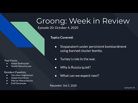 Stepanakert Cluster Bombed | Turkey's Role | Russia Quiet | What's Next? | Ep. 20 - Oct 4, 2020