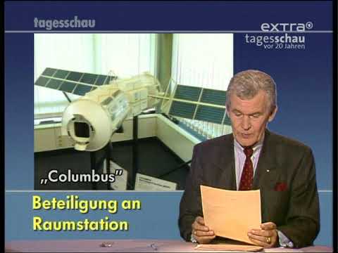 ARD Tagesschau vom 22.07.1988 - Columbus Beteiligung