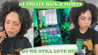 Glamlite Ricky and Morty Eyeshadow Palette! DO WE STILL LOVE HER?