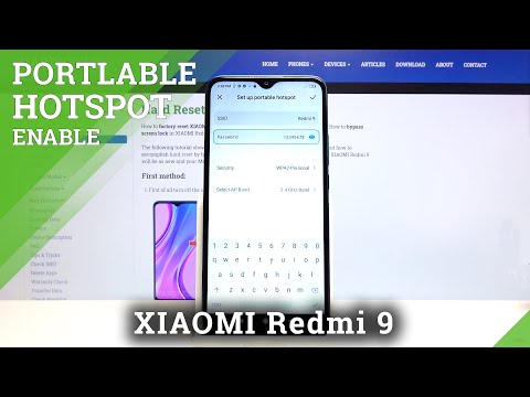 How to Enable Portable Hotspot in XIAOMI Redmi 9 – Network Access Point