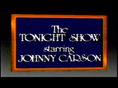 1987-05-18 | The Tonight Show w/ Johnny Carson | Original Full Episode with Commercials | KGW 8 PDX