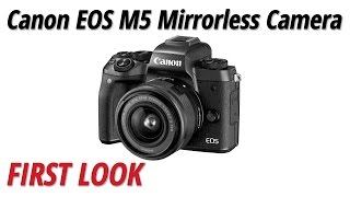 Canon EOS M5 Mirrorless Digital Camera with 18-150mm 1279C021AA