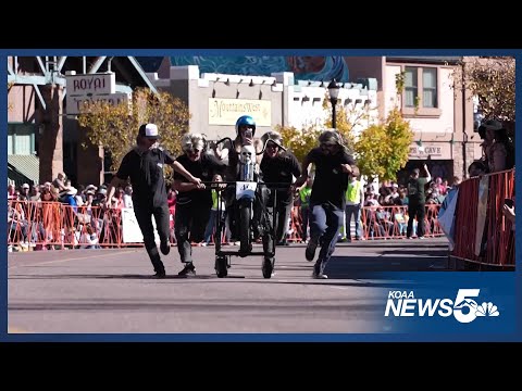 Thousands gather in Manitou Springs for the 31st anniversary of the Emma Crawford Coffin Races