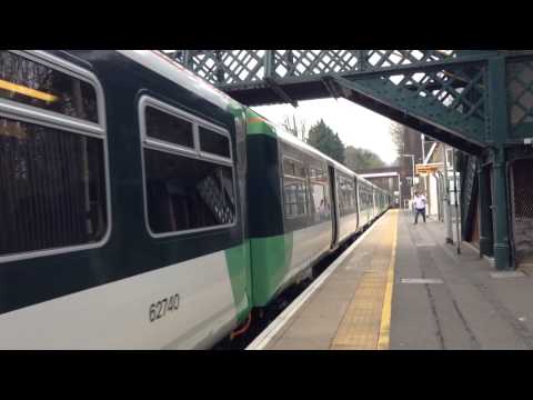 455 832 and 455 827 arrives and departs Kenley