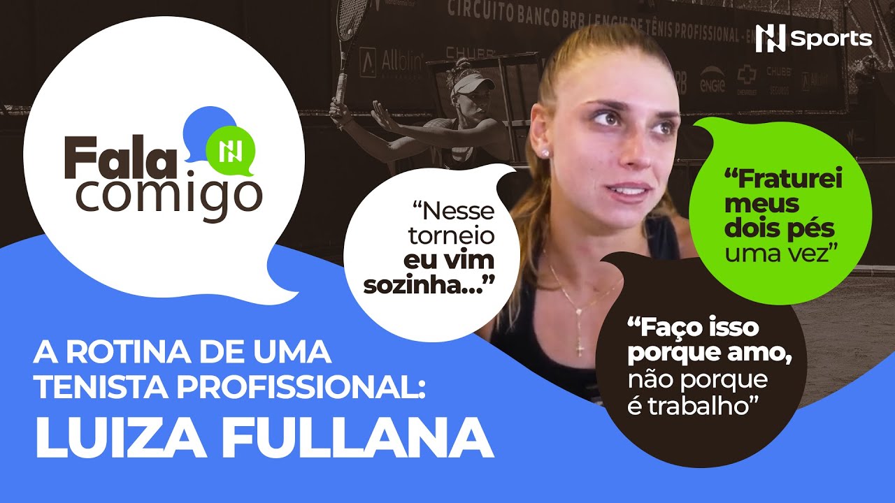 COMO É A VIDA DE UMA TENISTA PROFISSIONAL? | Fala Comigo #01