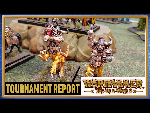 Warhammer TOW Tournament Report - The Old World Foray 3