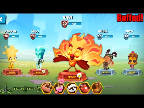 Ravi is Insane now!! (Buffed) Max Level 20!! Update 4.7.0 #zooba #gameplay