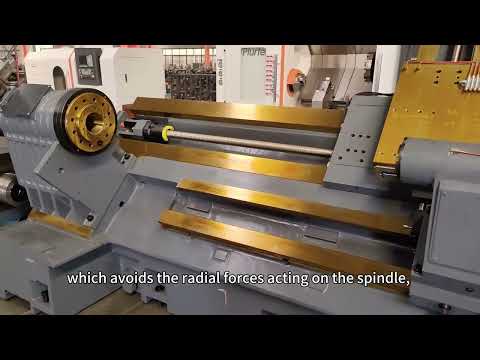 The advantages of a rigid rail slant bed CNC lathe.