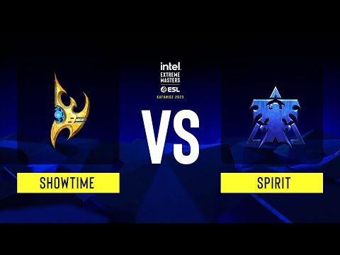 SC2 - ShoWTime vs Spirit - IEM Katowice 2023 - Group B