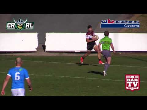 2017 Canberra RL 1st Grade Major Semi Final Highlights - Queanbeyan Blues v Queanbeyan Kangaroos