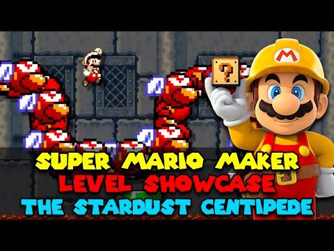 Super Mario Maker - Level Showcase - The Stardust Centipede