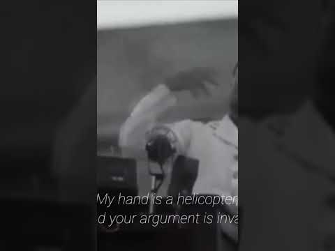 Bendito Mussolini speech on balcony | My hand is a helicopter |