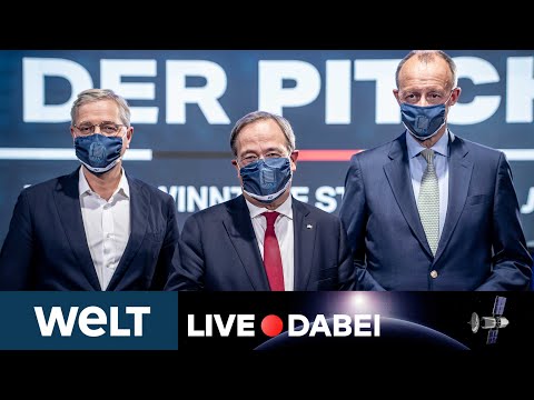 LIVE DABEI: Zur Wahl des CDU-Parteivorsitzenden - "Kandidatencheck" mit Laschet, Merz und Röttgen